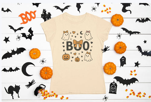Boo PNG, Cute Boo PNG ,Ghost Design, Halloween PNG, Sublimation file, October, Cricut cut files, Sublimation