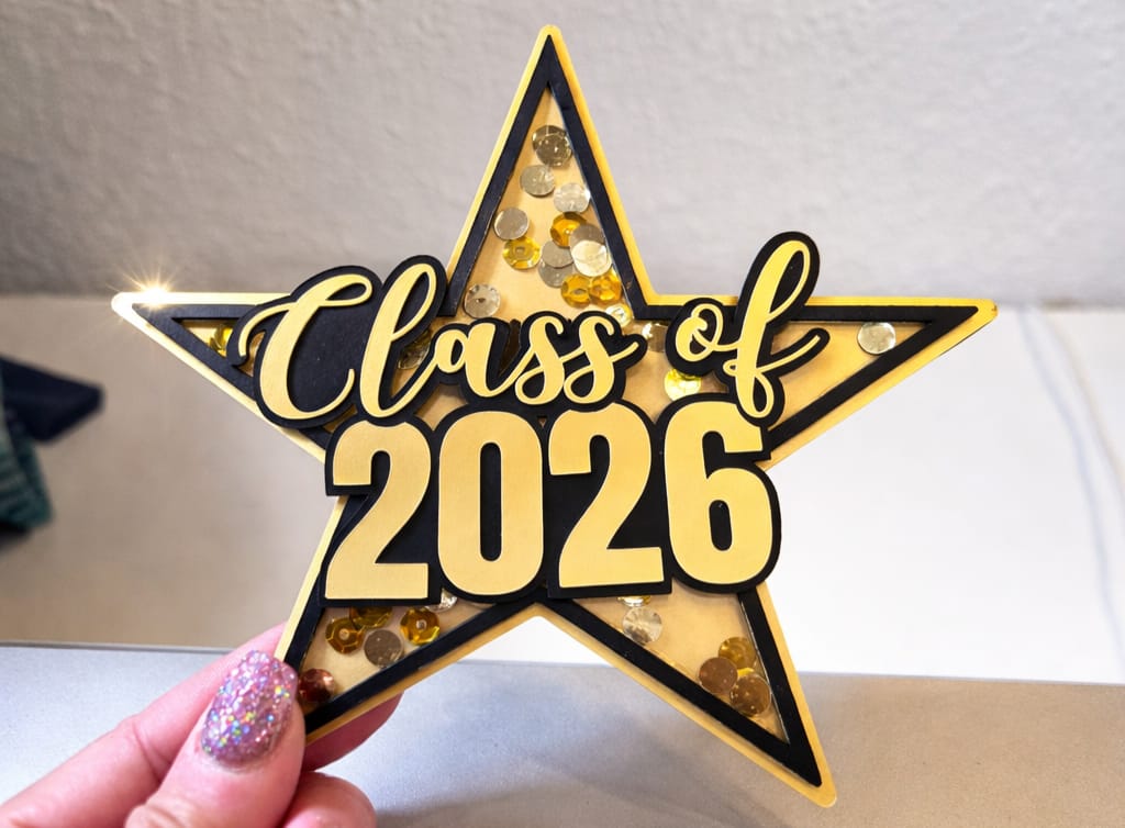 Graduation 2026 Shaker, Senior 2026, Shaker, Cricut Cut File, Silhouette Cut File, Instant Download